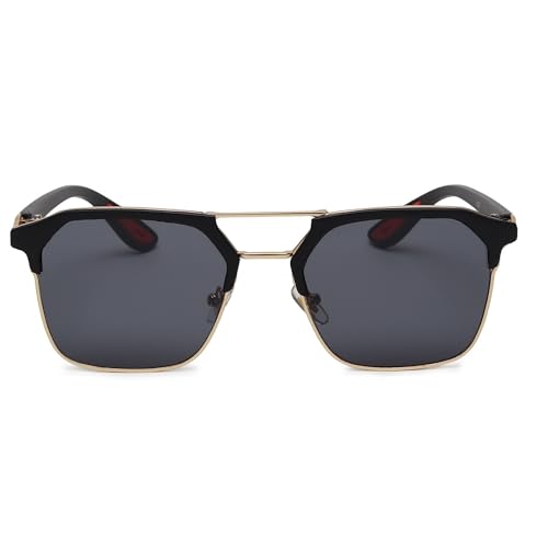 Image of Dervin UV Protected Square Sunglasses For Men & Women