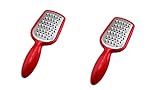 2 Pack Stainless Steel Mini Grater Cheese Garlic Nutmeg Chocolate 5