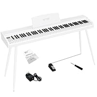 Amazon | IKTMI 電子ピアノ 88鍵盤 木製 ピアノ 88鍵 Digital Piano