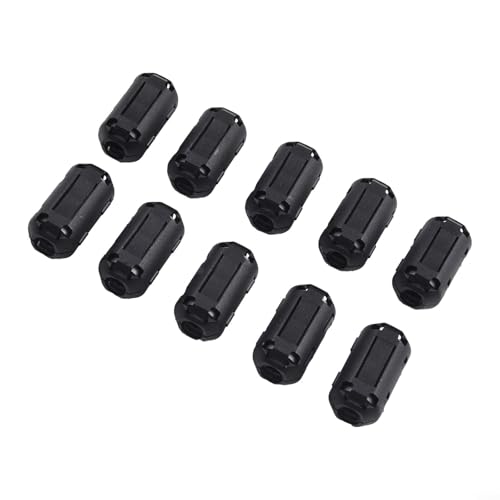Reduce las interferencias con anillos de filtro de supresión de ruido de núcleo de ferrita para tus cables (7 mm)