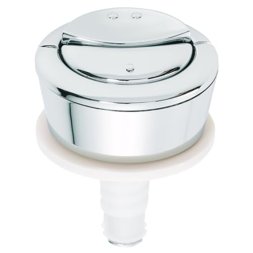 Wirquin 19008001 jollyflush pierścień uszczelniający chrom WC Push Button – wielokolorowy