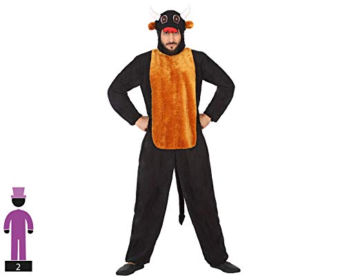 Atosa 49017 Costume Carnevale Unisex Adulto - Multicolore Con Boa 100g Rossa - 2