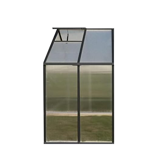 Riverstone Industries Monticello (8x4) Black Premium Greenhouse