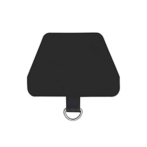 【Amazon限定ブランド】SHANSHUI スマホ ストラップホルダー,スマホアクセサリー Tag Holder スマホケースに挟む スマホアクセサリー お好きなストラップと合わせて 紛失・落下・盗難防止 ブラック