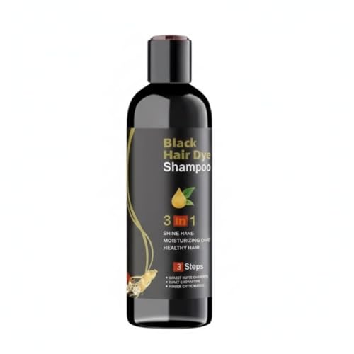 Generic 3 in 1 Instant Black Hair Shampoo, 100ml - Image 2