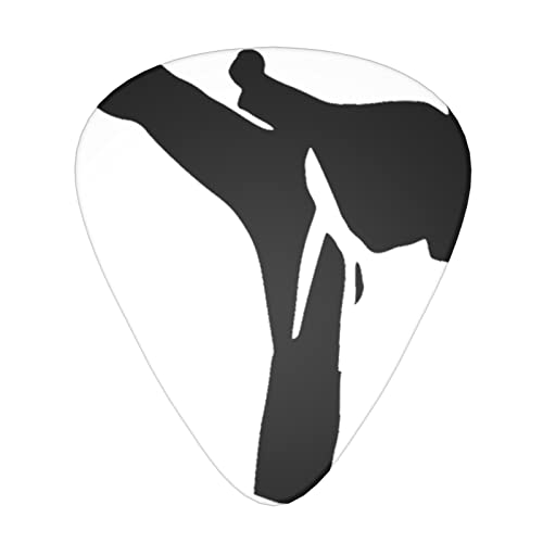 Ensemble de 12 médiators pour guitare Karate-Highkick-Icon pour guitare acoustique, guitare électrique, contrebasse… - Les Beatles, Paul McCartney, John Lennon, RIngo Starr, George Harrison Ensemble de 12 médiators pour guitare Karate-Highkick-Icon pour guitare acoustique, guitare électrique, contrebasse…