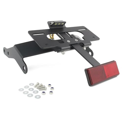 BTCTLPLMKK For Rebel 1100 2022-2025 用 バイク用ナンバープレートホルダー リアフェンダーエリミネーター テールライト保護ブラケット バイク用 ナンバープレートステー