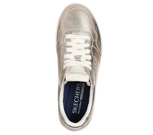 Image of Skechers Women's Sport Court 2.0-Much Metallic | Casual Shoes