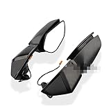 Einstellbarer Motorrad-Rückspiegel ， Mehrere Positionseinstellungen, einstellbare vertikale und horizontale Positionen.