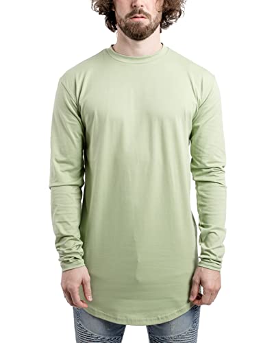 Camiseta larga Blackskies para estilo urbano casual y noches de entretiempo en XL