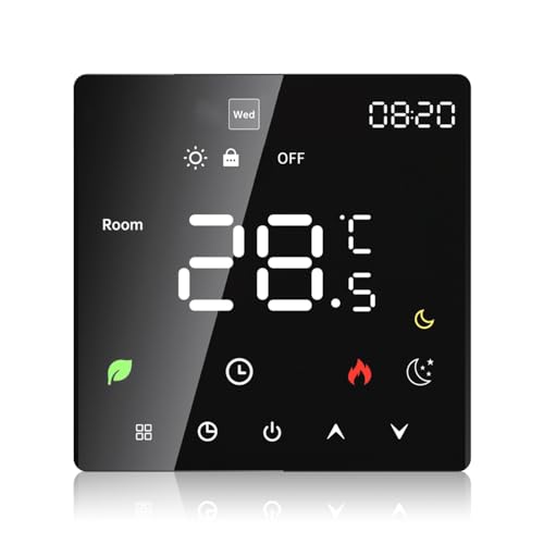 Thermostat intelligent programmable tactile numérique IP20 - 2