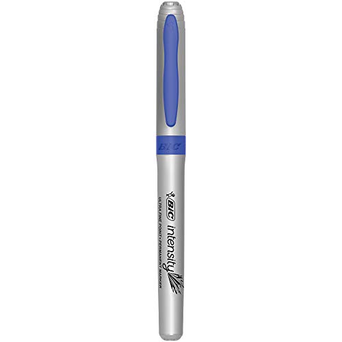 Bic Intensity 12 Ultra-Fine Point Permanent Marker,Blue #TOP1