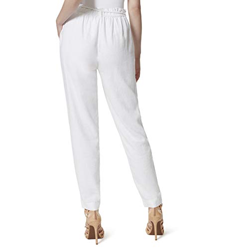 Jessica Simpson Women's High Rise Tie String Belt Taper Beach Pant3