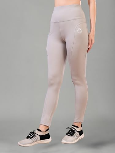 Image of Women High Rise Gym Wear Tights Stretchable Yoga Pants Fitness Leggings Gym Pants Multipurpose Slim Fit Track Pant Workout Active Wear Lower