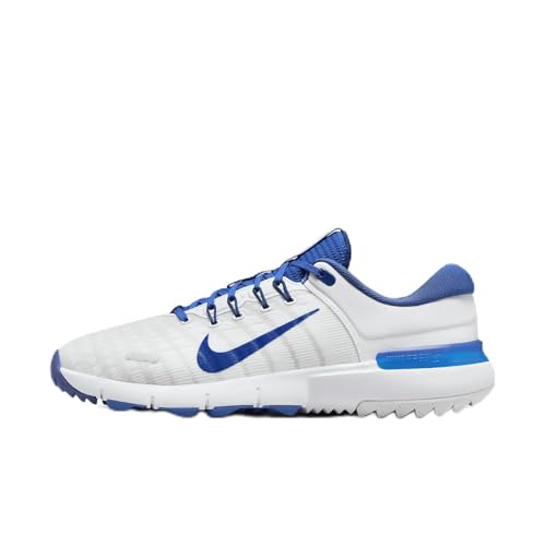 Nike Free Golf NN Golf Shoes (Wide) (FQ7875-400, Game Royal/Football Grey/White) Size 11