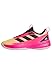 Adidas Unisex Adulto Front Court Shoes, Hazy Orange/Core Black/Shock Pink, 44 EU