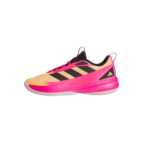 adidas Unisex Adulto Front Court Shoes, Hazy Orange/Core Black/Shock Pink, 42 EU