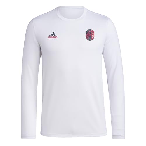 adidas Men's St. Louis City SC Local Stoic Long Sleeve Pre-game T-shirt, White, X-Large Tall