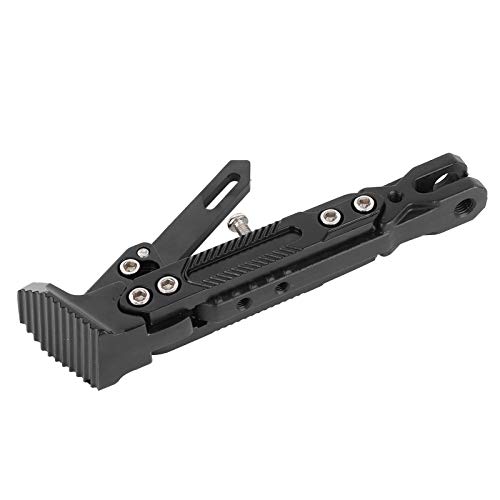 Soporte de pie de motocicleta universal de aluminio regulable con 6 niveles 2