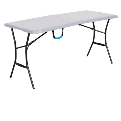 Table pliable grise de 5 pieds pour solutionner le manque de place intérieur - 2