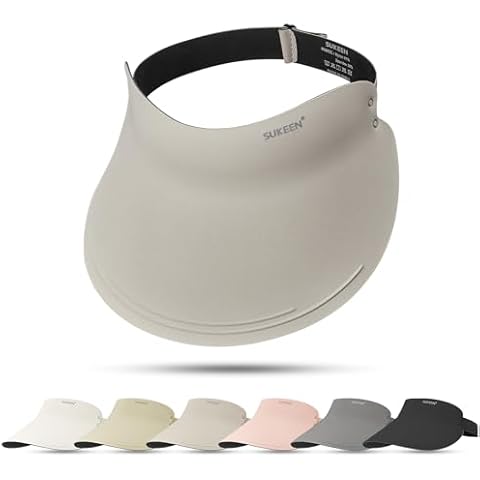 Sukeen Women's Soft Sun Visor Hat Cover
