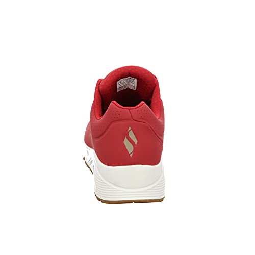 Image of Skechers Men Uno Stand On Air Sneakers Dark RED