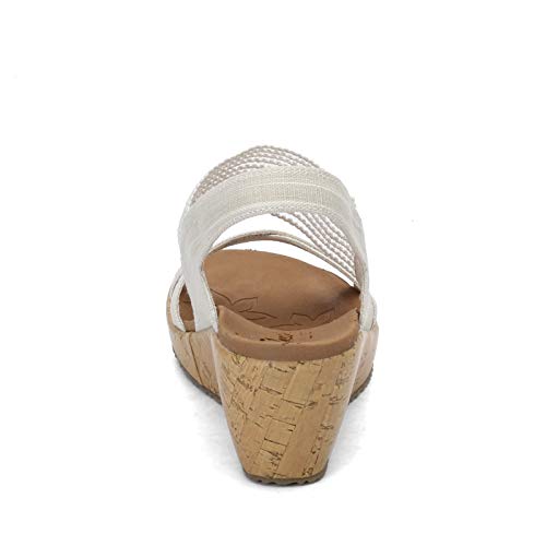 Image of Skechers Women's Beverlee - High Tea Wedge Sandals