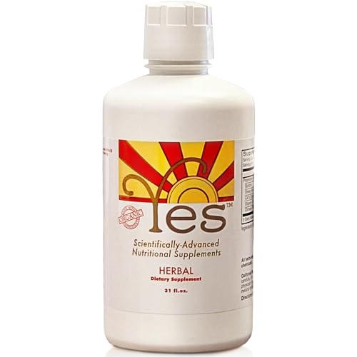 YES Essiac Herb Blend Liquid – Wildcrafted Burdock Root, Sheep Sorrel, Cat's Claw, Slippery Elm & Rhubarb Root – Herbal Immune Support Supplement for Women & Men – 31oz (920mL) Liquid