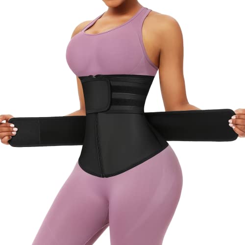 Enveed 2Pcs Order A Size Up, Breathable Neoprene Waist Trainer, Trimmer Belt, Body Shapewear For Women (Xl) #TOP6