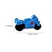 Toyvian 20pcs Cartoon Motorcycle Erasers for Boy Girl Adorable Erasers for Classroom Office Supplies Fun Stationery for Boys and Girls for School Prizes and Party Favors