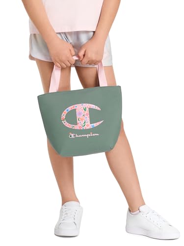 Champion Kids' Fresh Insulated Lunch Tote with Carry Handle, No Leak Cooler Bag for Daily Use, Navy/Pink, One Size - image 5