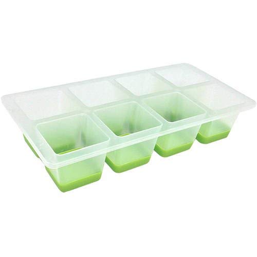 2-Pack Moldes de Cubos de Hielo Jumbo de Silicona miniatura 5