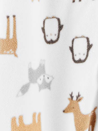 Simple Joys by Carter's unisex-baby In 2pk Fleece Snp Santa Trees