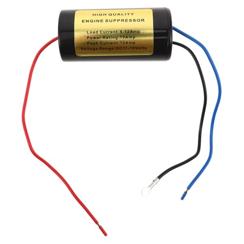 Filtre antiparasite pour autoradio Operitacx stoppe sifflement moteur voiture 10A