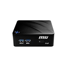MSI Cubi N Mini PC with Intel 10th Gen Comet Lake Pentium Silver N6000 Quad Core Processors Supports M.2 PCIe SSD, 2.5 inch SSD/HDD, WiFi 5, USB 3.2 Gen 1 Type-C and Windows 10