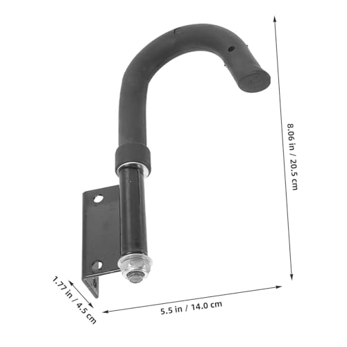 Crochet d'échelle extensible robuste fer stabilisateur antichute extérieur