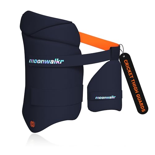 moonwalkr Cricket Thigh Guards 2.0 Lightweight Cricket Guard & Equipment