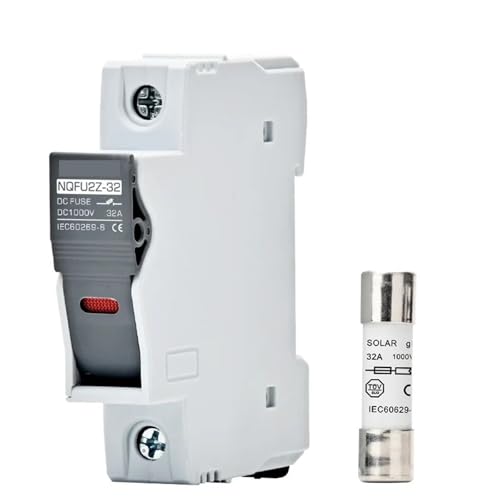 Fusible de CC para generador fotovoltaico de 1000V 8A en instalaciones