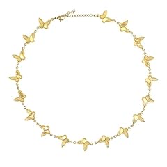 butterfly gold necklace