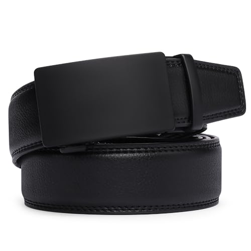 New leather belt men's young people automatic buckle fashion casual cowhide belt comfortable outdoor sports elastic3