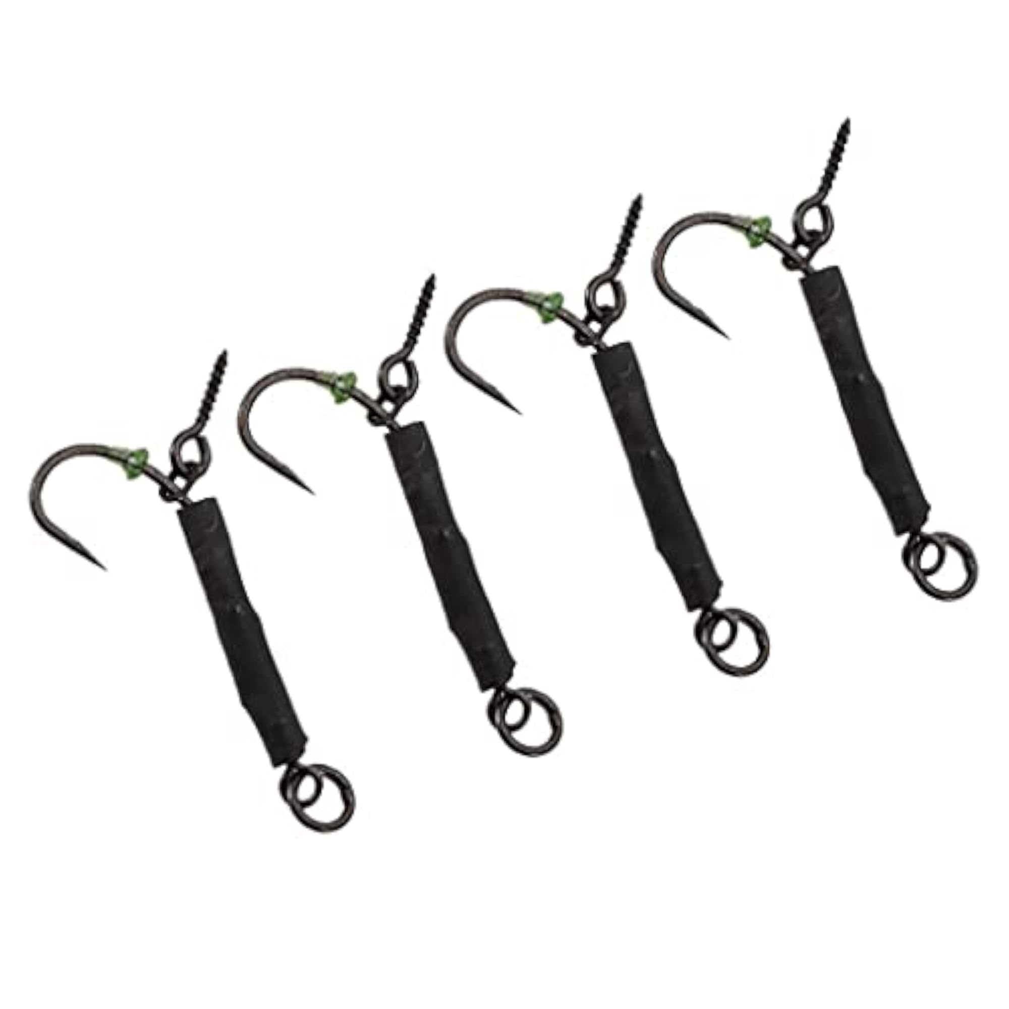 4Pcs Fishing Ronnie Rigs Carp Fishing Spinner Rigs