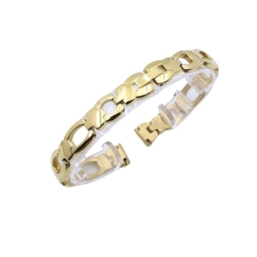 �����鏗���������v�X�g���b�v�Z���~�b�N���v�o���h�V���o�[�u���b�N�S�[���h���[�Y���b�V���x���g�u���X���b�g(Gold,10mm)