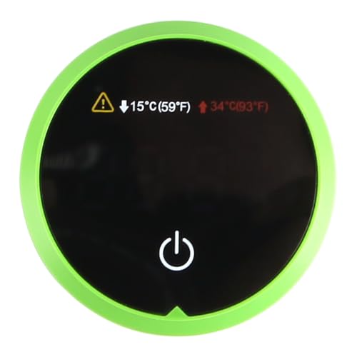 Laroal - Laroal Aquariumthermometer, Touchscreen, digitales Aquariumthermometer mit Hoch- und Niedrigtemperaturalarmen für Glasbehälter, Aquarien, Schildkrötenbecken