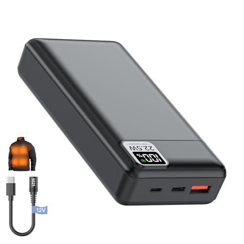 VINTELEIN 12V Heated Jacket Battery Pack 20000mAh for