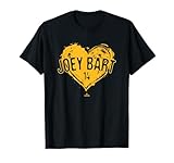 Distressed Heart Joey Bart Pittsburgh Baseball MLBPA T-Shirt