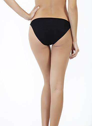 Image of ENVIE Women's Modal G-String Bikini /Medium Coverage, Girls Sexy String Panty /Underwear Women Bikini Panties