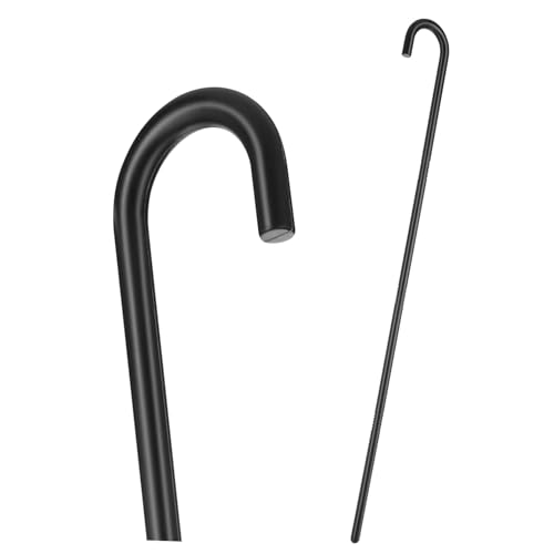 Canne magicien noire Healeved 10 pièces à quatre sections pour cosplay
