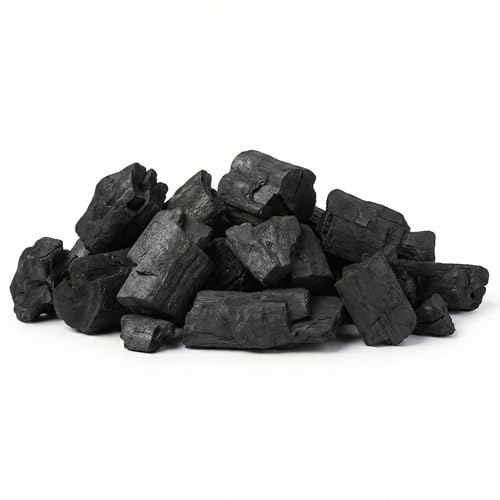 Image of Manshahia Wood Charcoal Pure Coal for Barbecue, tandoor, Angeethi (2KG)