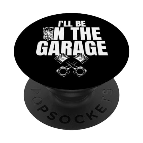 Cool Engine Auto Mechanic Engineer Workshop Handyman Garage PopSockets Swappable PopGrip