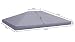 Quick-Star Repuesto para Hojas Cenador (3 x 4 m Carpa Techo Gris...